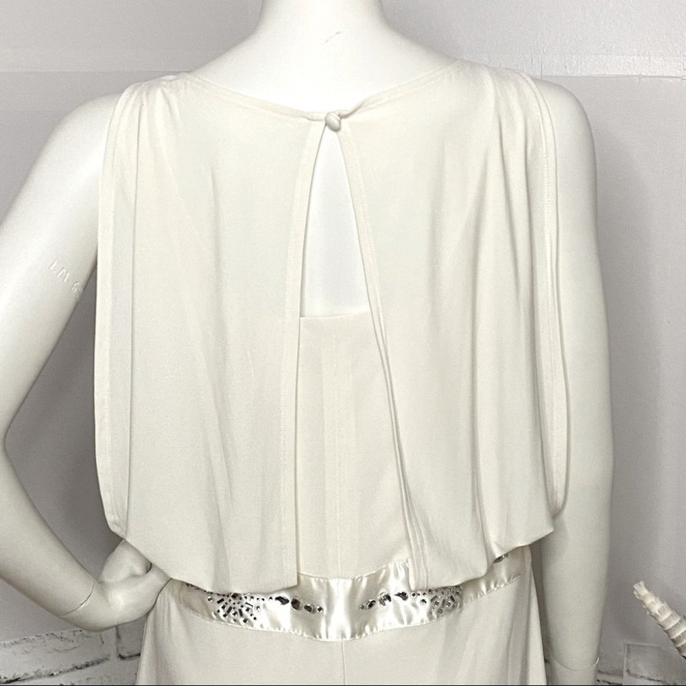 Ivory Bejewelled Jessica / Sears Midi Dress - Picture 7 of 12